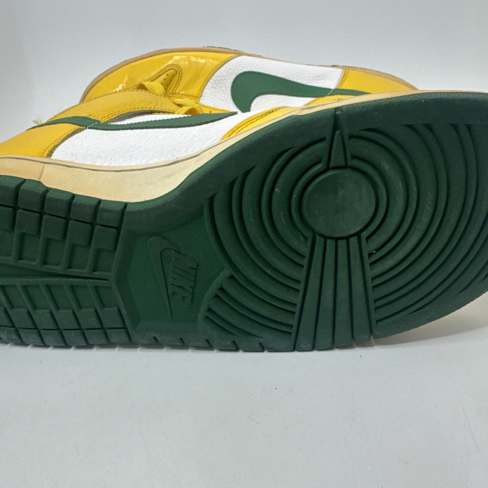 Size 13 Nike Dunk High Reverse Brazil Yellow - 317982-731 - Picture 3 of 9